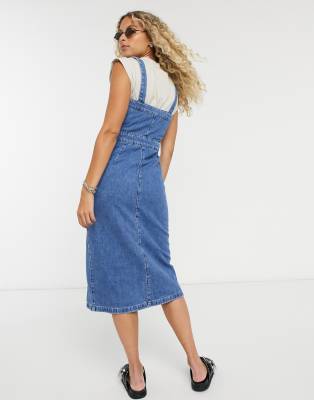 all saints blue dress