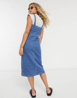 all denim dress