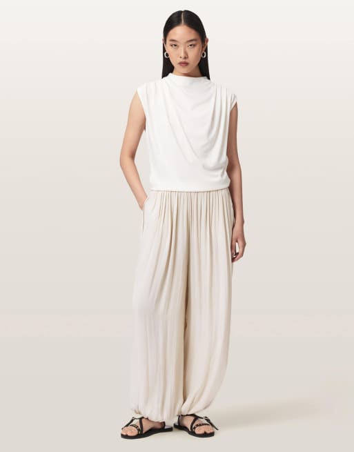 AllSaints - Emerson - Top - Blanc fossile, 4 de 6
