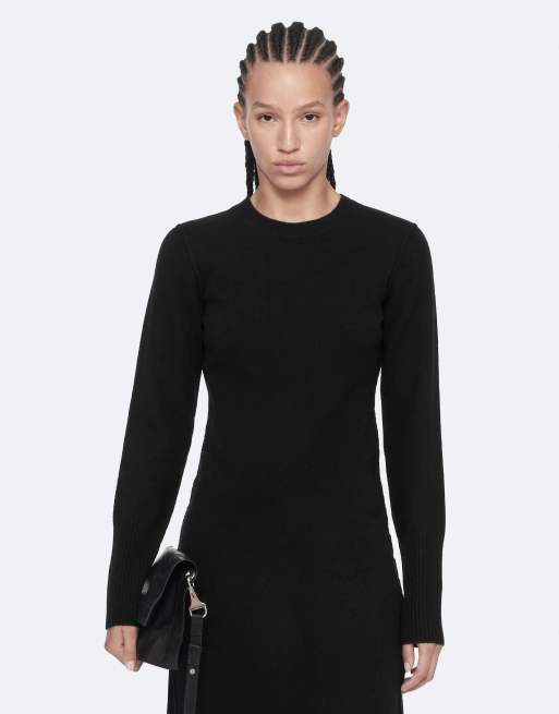 AllSaints Erith Kleid in Schwarz, 4 von 6