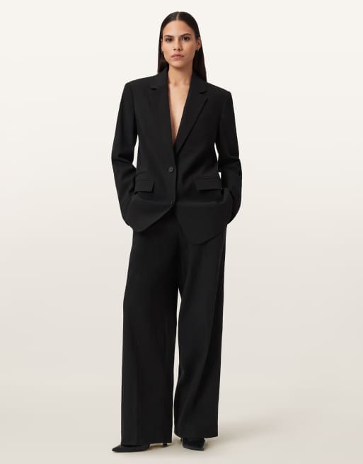 AllSaints – Essen – Hose in Schwarz