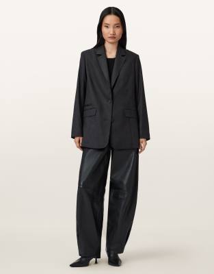 AllSaints - Essie - Blazer in Graphitgrau