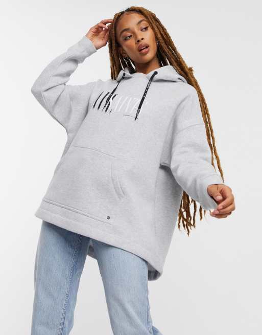 All saints best sale hoodie grey