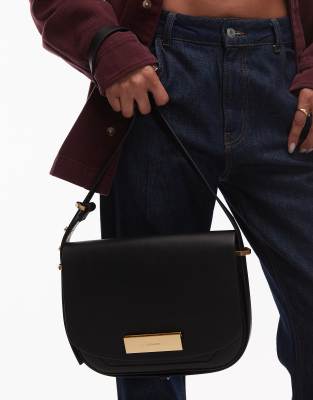 Allsaints Etta Satchel Bag In Black