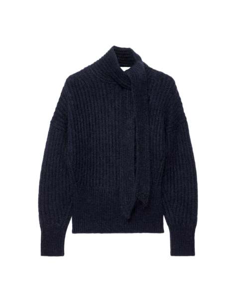 AllSaints Etty Pullover in Marineblau - view 1