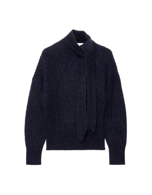 AllSaints Etty Pullover in Marineblau, 2 von 6