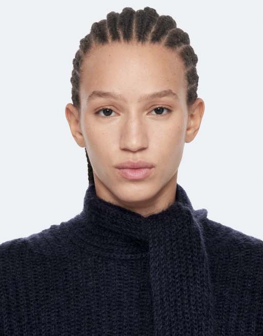AllSaints Etty Pullover in Marineblau, 3 von 6