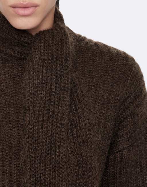 AllSaints – Etty – Pullover in Ochsenblutrot, 5 von 6