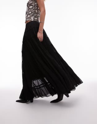 Allsaints Eva Maxi Skirt