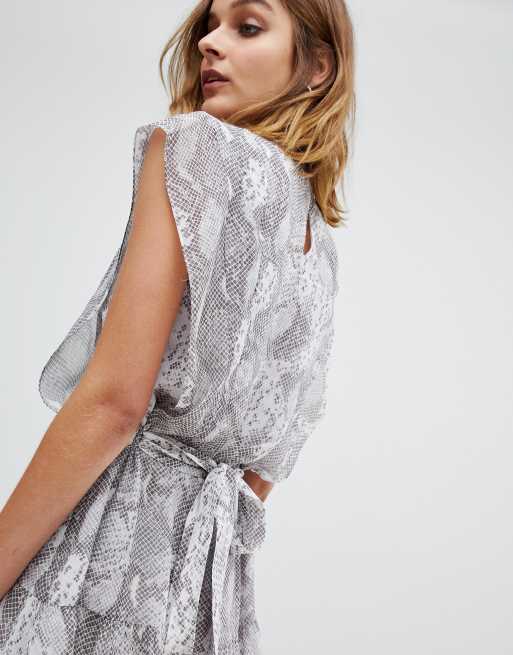 AllSaints evely print dress ASOS
