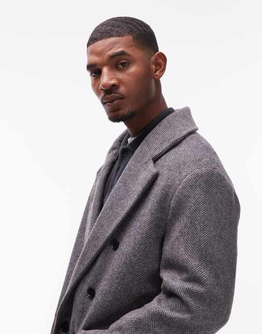 AllSaints - Ezra - Manteau élégant - Gris, 4 de 5