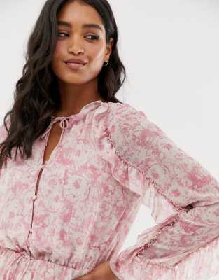 playsuit rosa