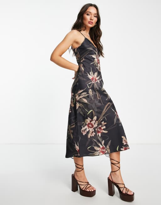 All saints floral clearance dress