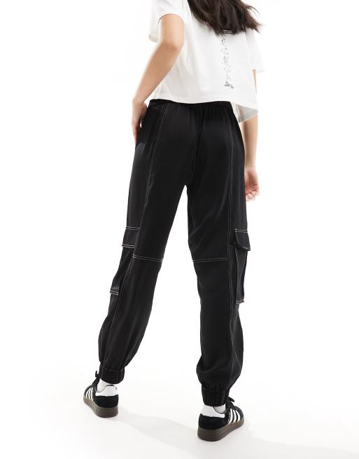 AllSaints Fran Pantalon resserr aux chevilles Noir