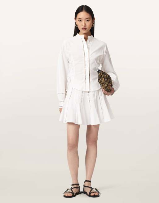 AllSaints - Frances - Jupe - Blanc optique, 5 de 7