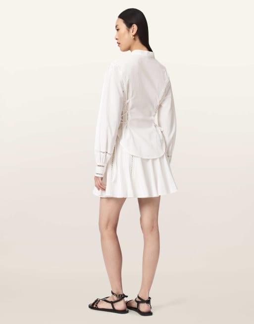 AllSaints - Frances - Jupe - Blanc optique, 7 de 7