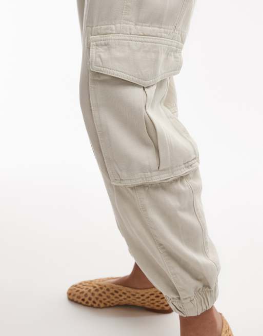 Allsaints freda pants in ecru white