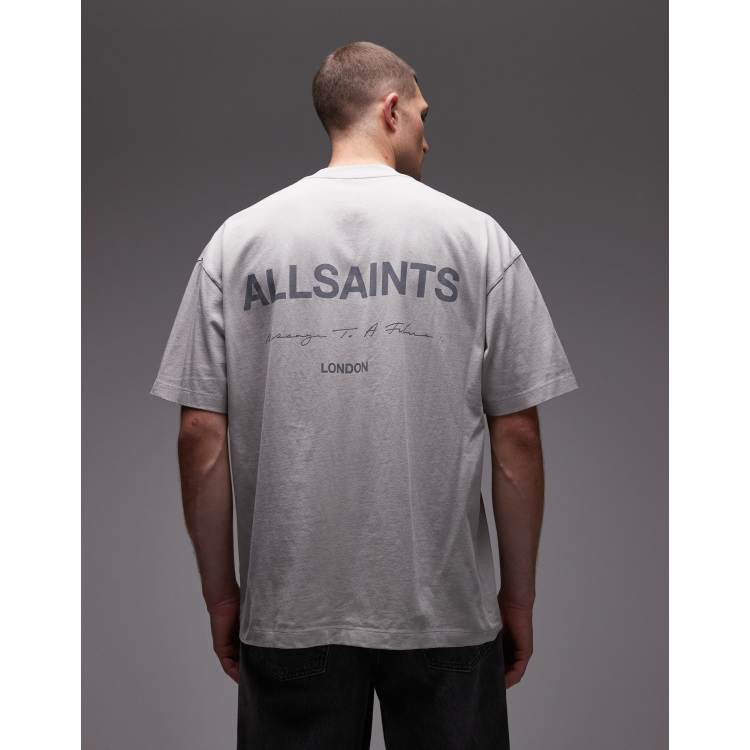 ★ALLSAINTS★ dylan crew t-shirt Buy AllSaints Black Soleil Short Sleeve Crew Cotton T-Shirt