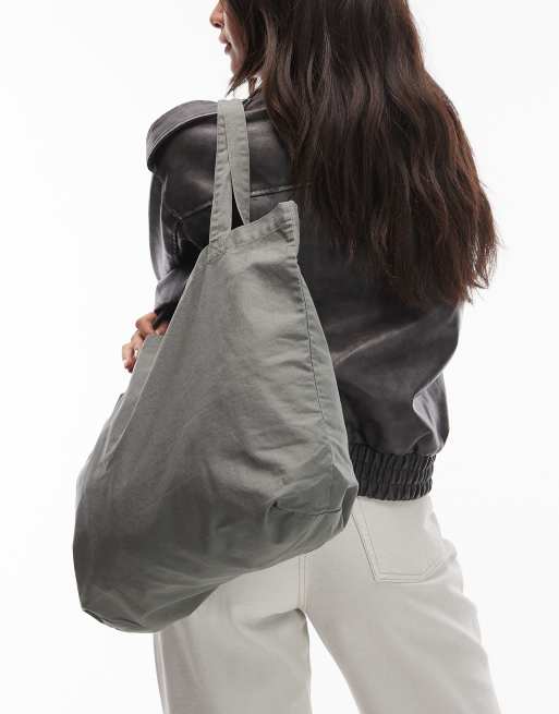 AllSaints Future tote in gray