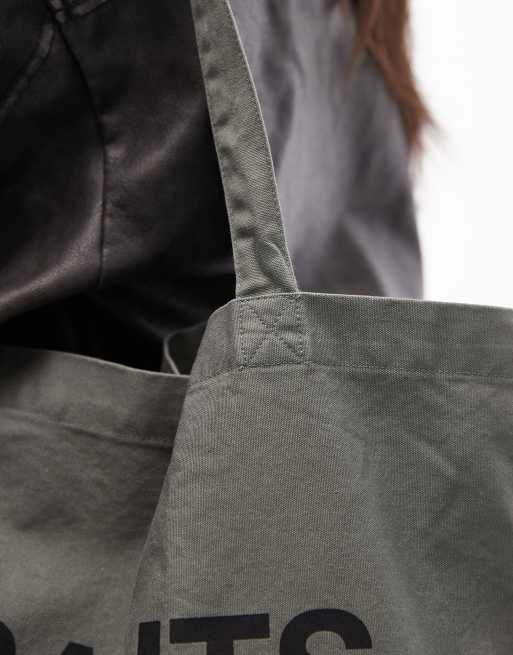 AllSaints Future tote in gray