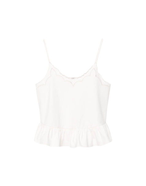 AllSaints Georgia Camisole in Weiß - view 1