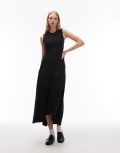 [AllSaints] AllSaints Gia maxi dress in black 12 BLACK