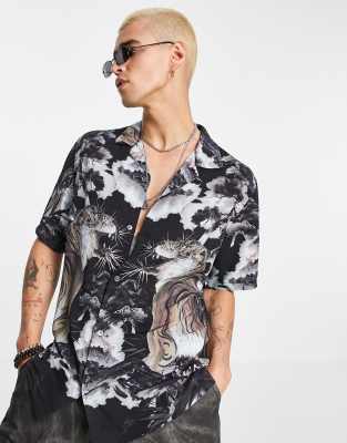 all saints shirt short sleeve