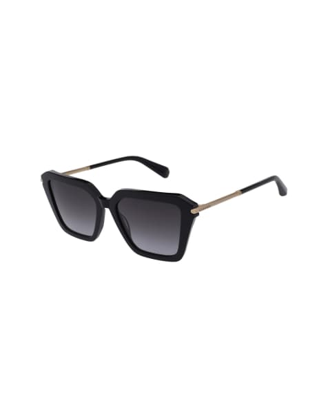 AllSaints Gwen sunglasses in black - view 1