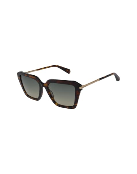AllSaints Gwen sunglasses in brown - view 1