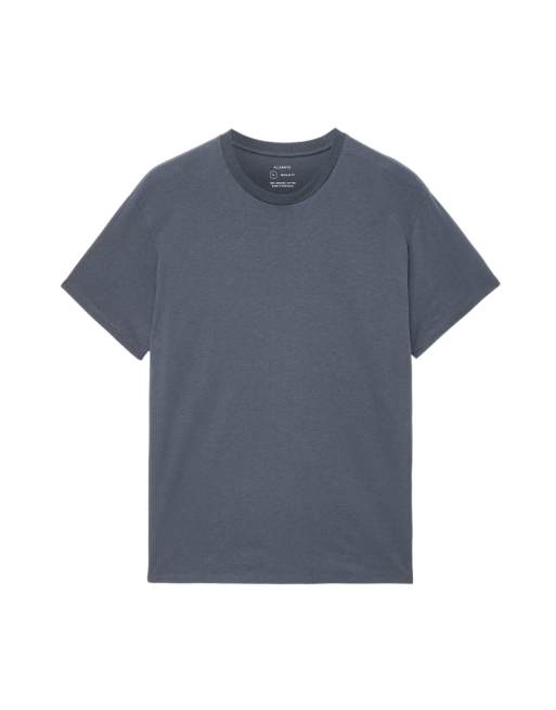 AllSaints Hale t-shirt à manches courtes col rond bleu acier, 2 de 6