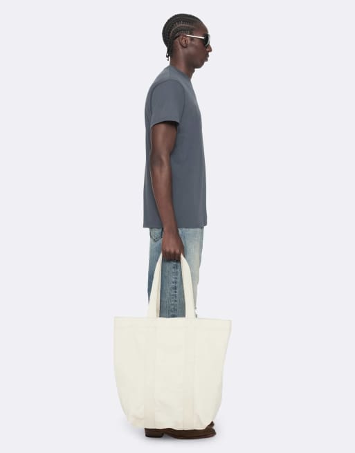 AllSaints Hale T-Shirt mit Rundhalsausschnitt in Stahlblau, 6 von 6