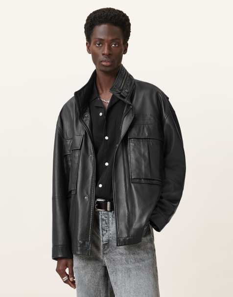 AllSaints – Halton – Jacke in Schwarz - view 1