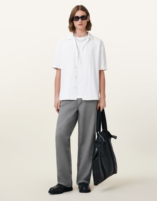 AllSaints – Hanbury – Hose in Pfeiler-Grau