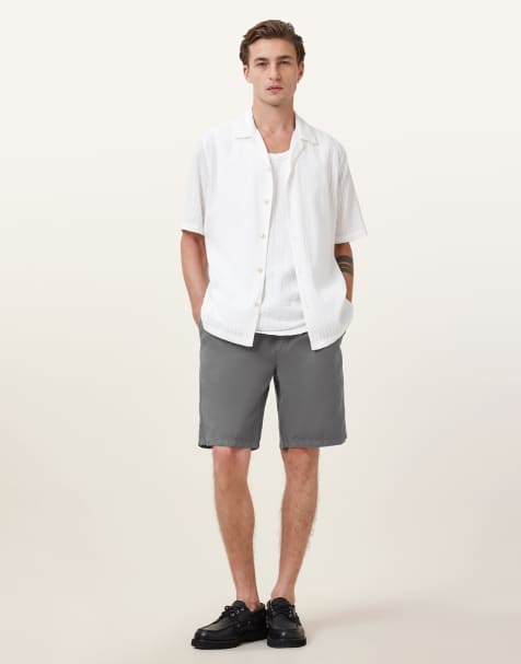AllSaints - Hanbury - Short - Gris pilier - view 1