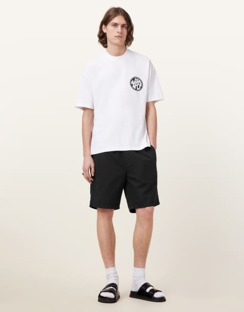 AllSaints - Hanbury - Short - Noir de jais - view 1