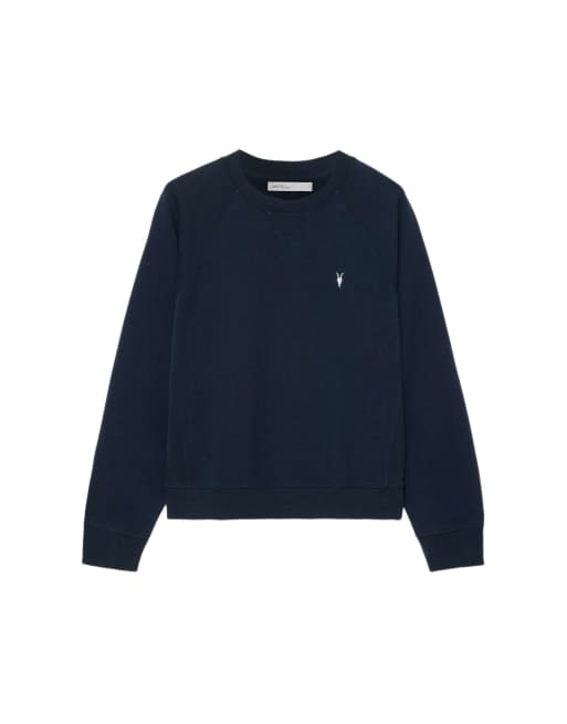 AllSaints Harlow Rundhalsausschnitt in Marineblau, 2 von 6