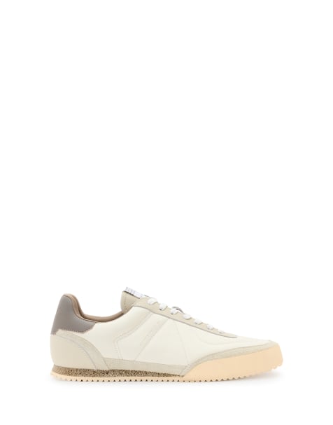 AllSaints – Harri – Niedrige Sneaker in Kreideweiß - view 1