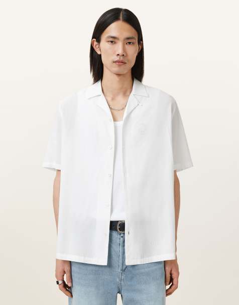 Allsaints haven shirt in white - view 1