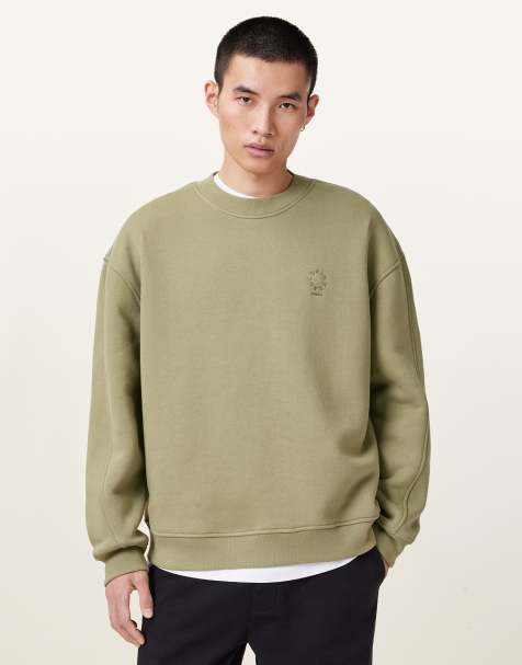 AllSaints - Haven - Sweatshirt met ronde hals in lichtgroen - view 1