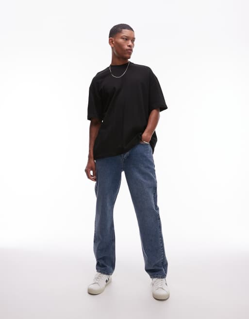 Allsaints haven t-shirt in jet black, 4 of 4