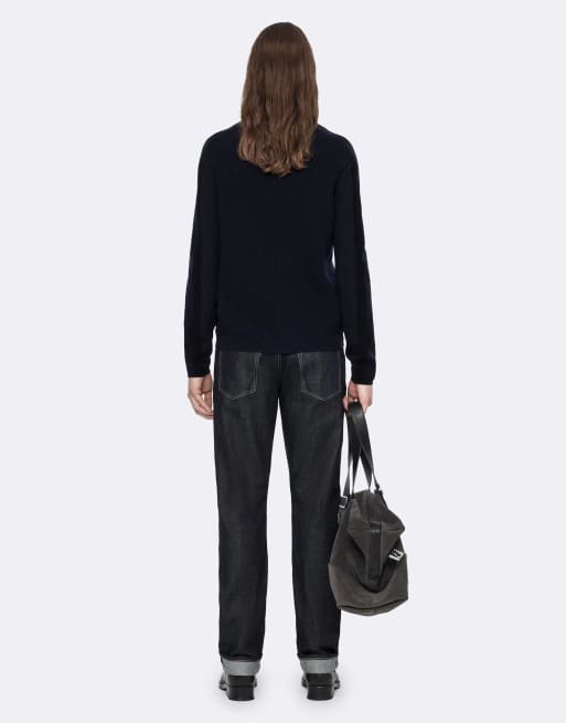 AllSaints Hawke crew bleu marine, 4 de 6