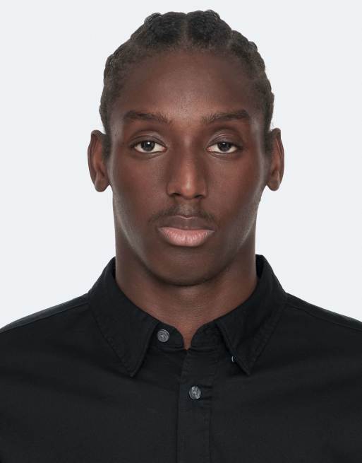 AllSaints - Hawthorne LS - Overhemd in zwart, 5 van 7