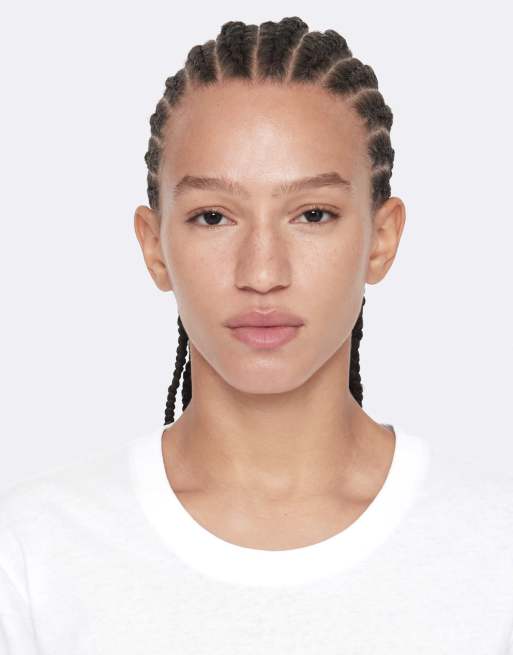 AllSaints Hela T-Shirt mit kurzen Ärmeln in Optikweiß, 3 von 6