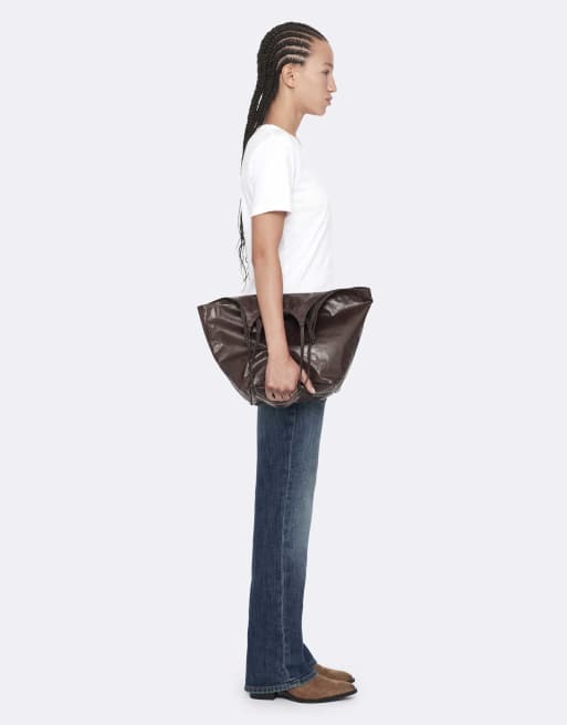 AllSaints Hela T-Shirt mit kurzen Ärmeln in Optikweiß, 6 von 6