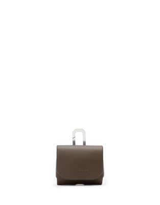AllSaints - Hex - Airpod-Hülle in Fango-Braun-Brown