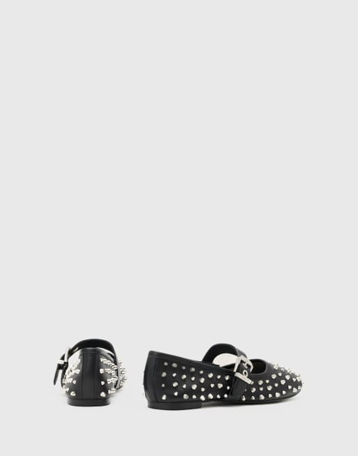 AllSaints - Holly - Schoenen met studs in zwart , 4 van 4
