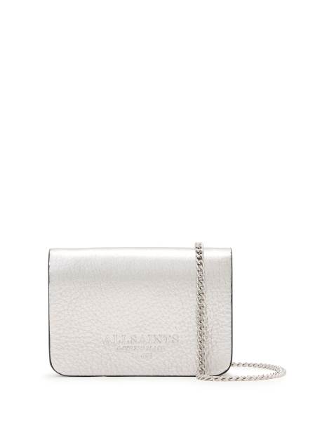 AllSaints - Honore - Crossbody tas in zilver - view 1
