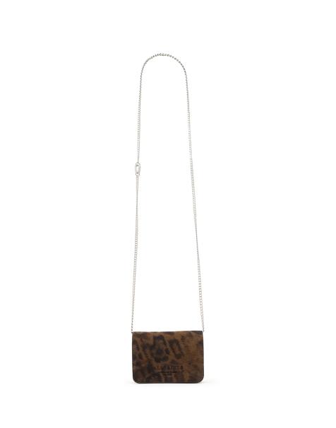 Allsaints – Honore Leppo – Umhängetasche in Leopardenbraun - view 1