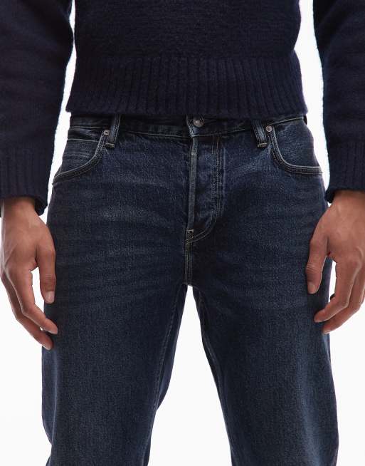 AllSaints – Iggy – Dopasowane jeansy w kolorze indygo, 5 z 5