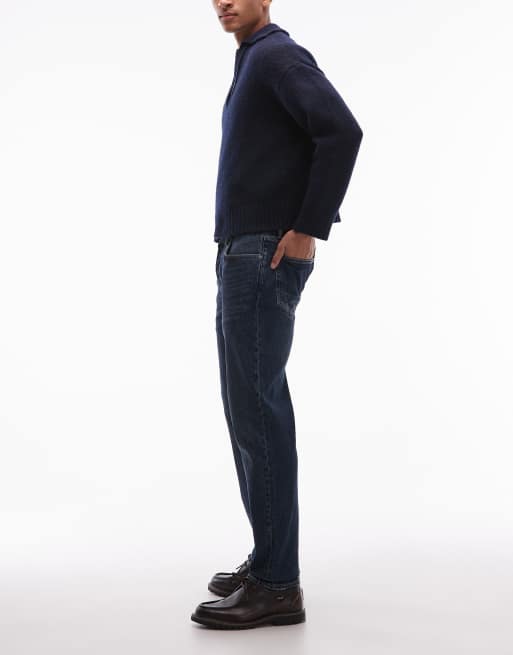 AllSaints - Iggy - Indigoblå jeans i slim fit, 3 af 5